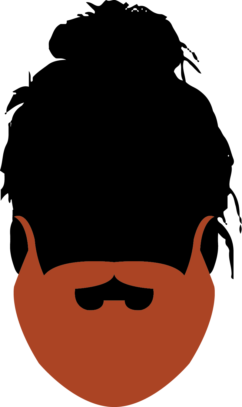 Austin Facial Hair Club Wbmc Categories Beard Ⓒ - Illustration Clipart (799x1343), Png Download