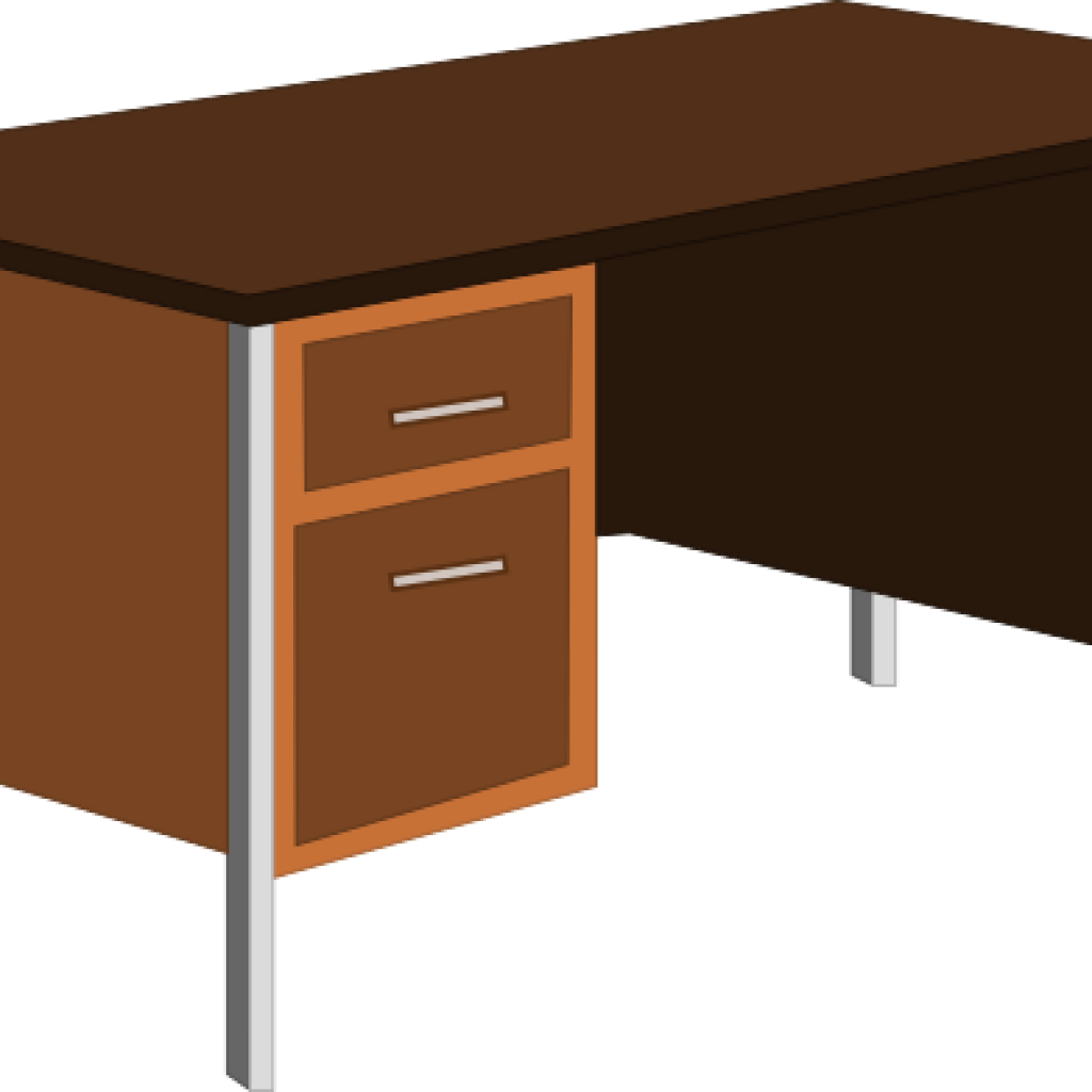 Office Desk Png - Free Clipart Desk Transparent Png (1024x1024), Png Download