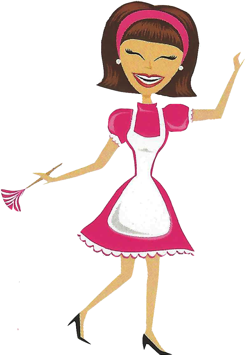 Cleaning Lady Png Clipart Transparent Png (873x1218), Png Download