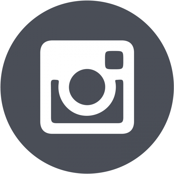 Instagram Png Transparent Icon - Follow Us On Instagram And Facebook Poster Clipart (866x650), Png Download