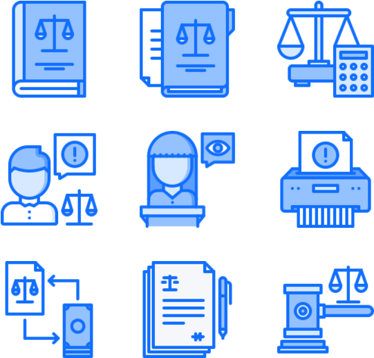 Law - Icon Clipart (600x564), Png Download