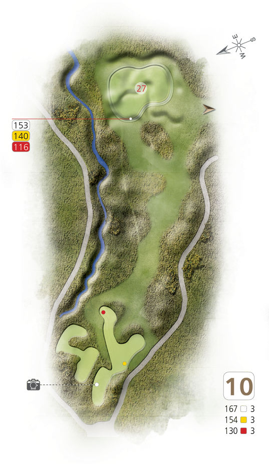 Hole10 - Map Clipart (595x926), Png Download