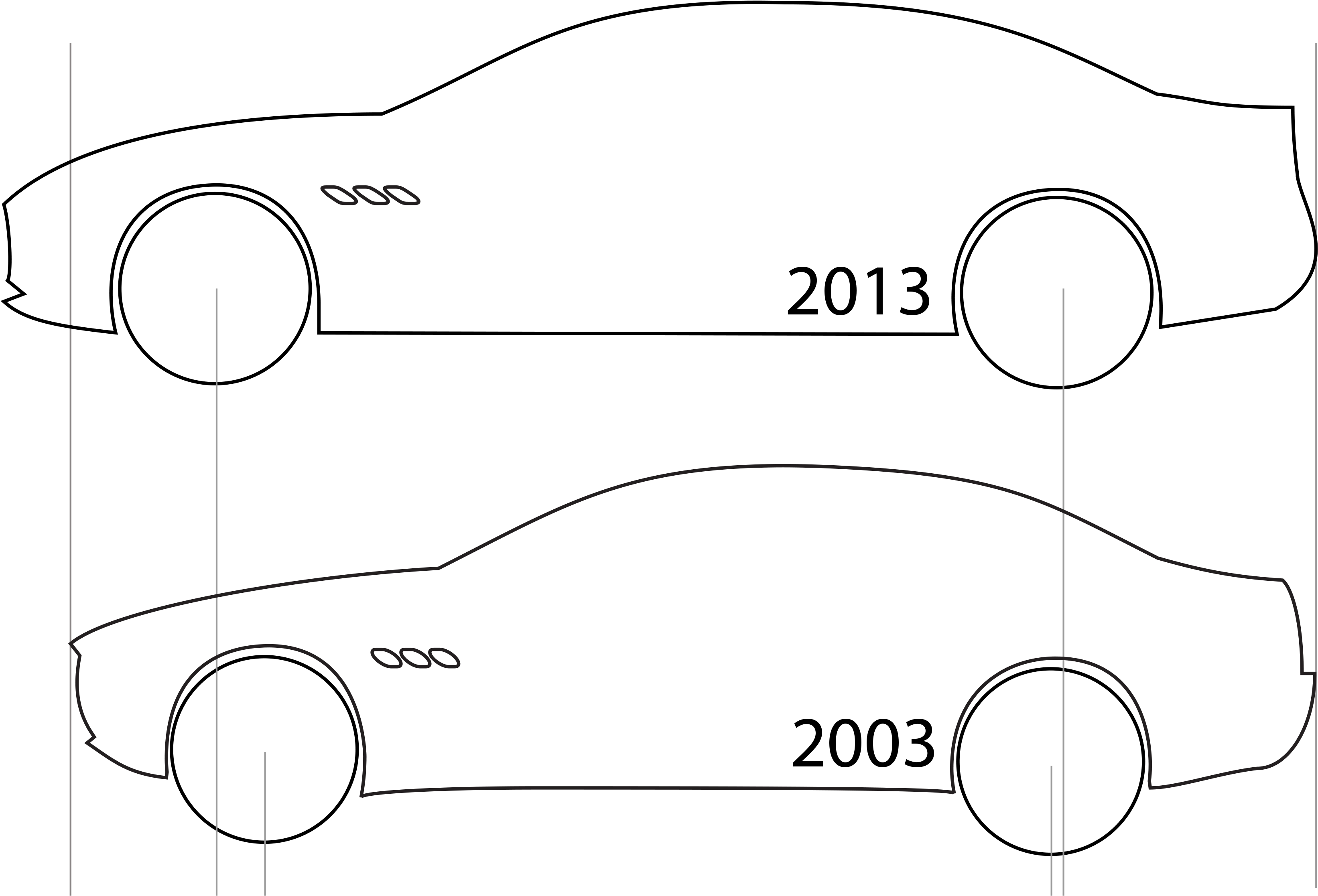 File - " 13 - Italy - Maserati Quattroporte - Size - Maserati Silhouette Clipart (3373x2278), Png Download