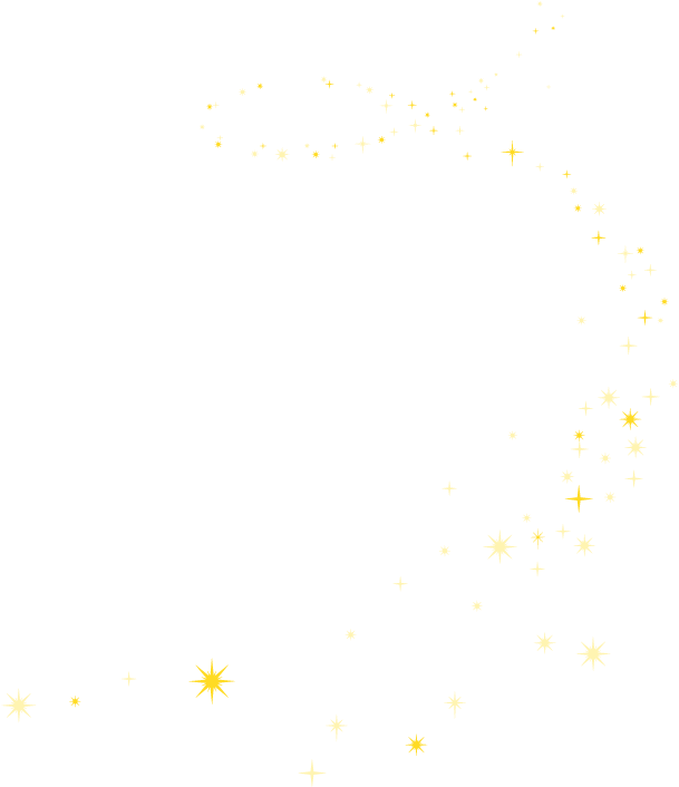 Star Transparent Magic - Flower Clipart (609x706), Png Download