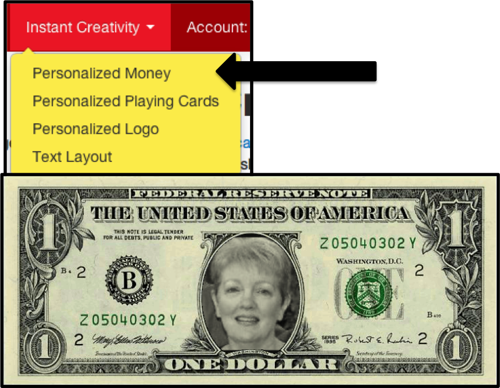 For 100 Day You Can Use This With The One Hundred Dollar - Thomas Edison Dollar Bill Clipart (972x755), Png Download