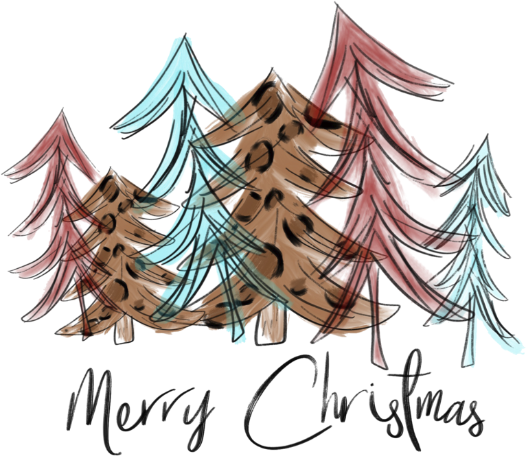 Merry Christmas - Calligraphy Clipart (1000x750), Png Download