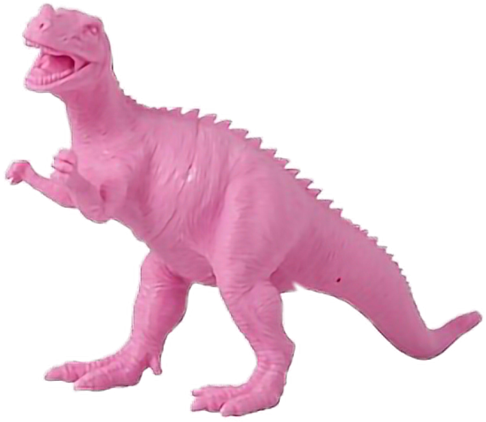 Pink Dinosaur Akdongmusician Rosa Cool Toy Aesthetic Pink Dinosaur Toy Clipart Large Size Png Image Pikpng