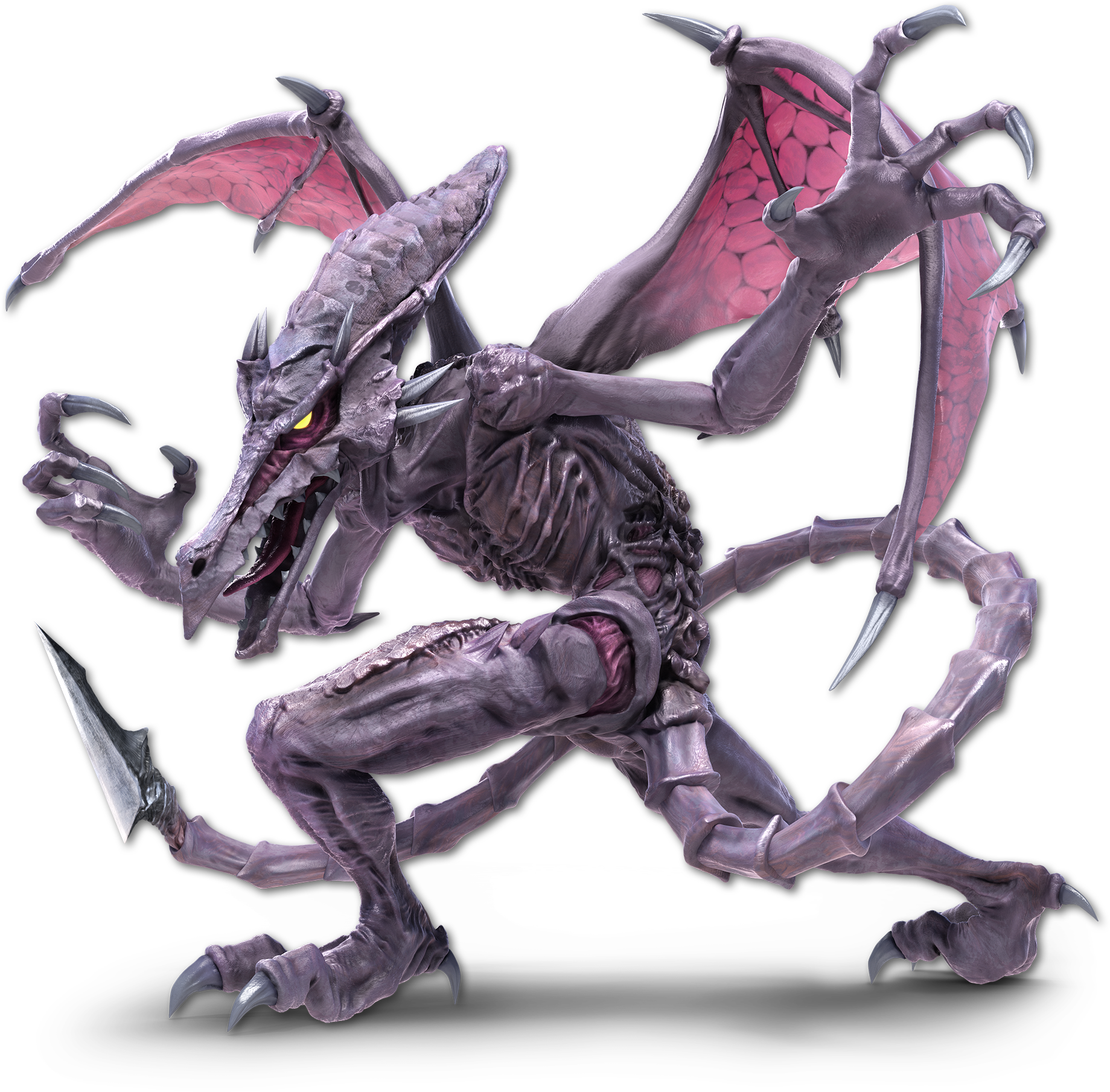 3mib, 1839x1809, Ridley Ssbu Clipart (1839x1809), Png Download