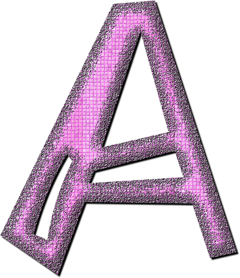 And Letter Alphabet Letters Png Image - Triangle Clipart (696x1280), Png Download