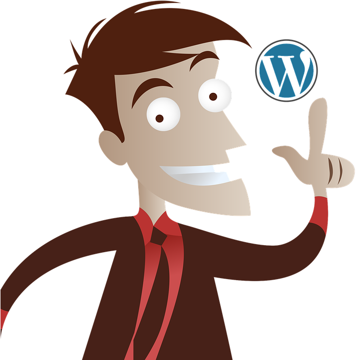 Am I As Crazy As This Guy Looks For Moving To Wordpress - Wordpress Icon Clipart (713x721), Png Download
