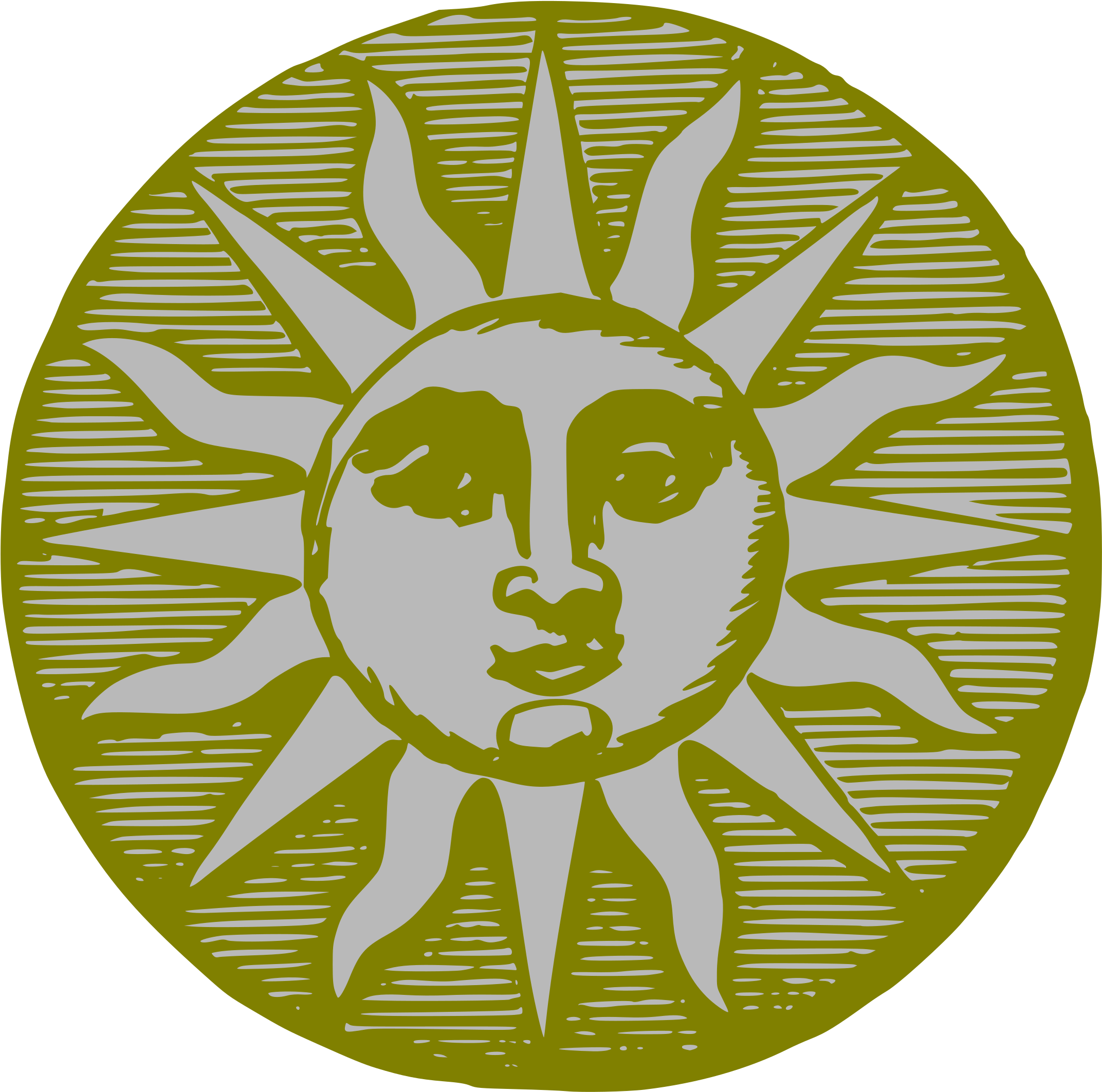 This Free Icons Png Design Of Sun Vintage - Sun Vintage Png Clipart (2400x3394), Png Download