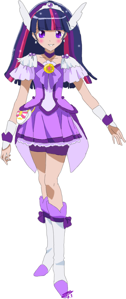 Twilight Sparkle Pinkie Pie Rainbow Dash Reika Aoki - Smile Precure Cure Beauty X Joker Love Clipart (477x1057), Png Download