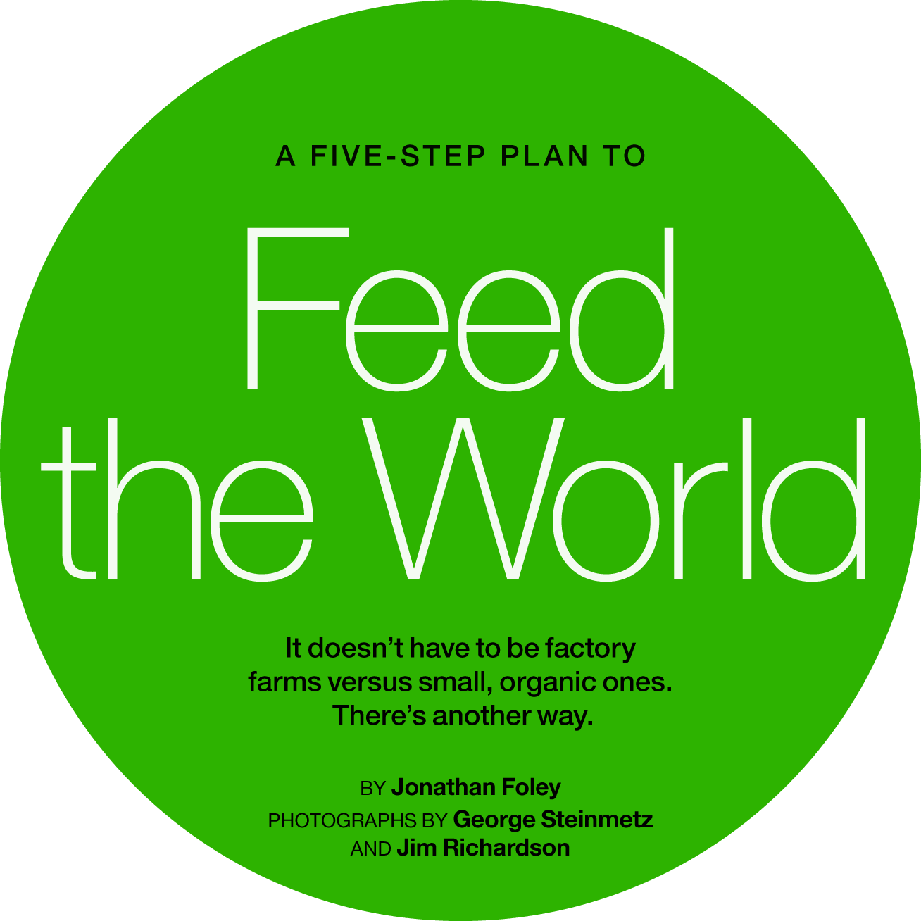 Feeding The World In 2050 Clipart (1308x1308), Png Download