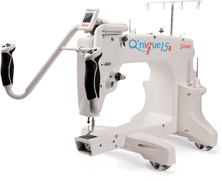 Qnique 14 Longarm Quilting Machine - Qnique 14+ Clipart (800x659), Png Download