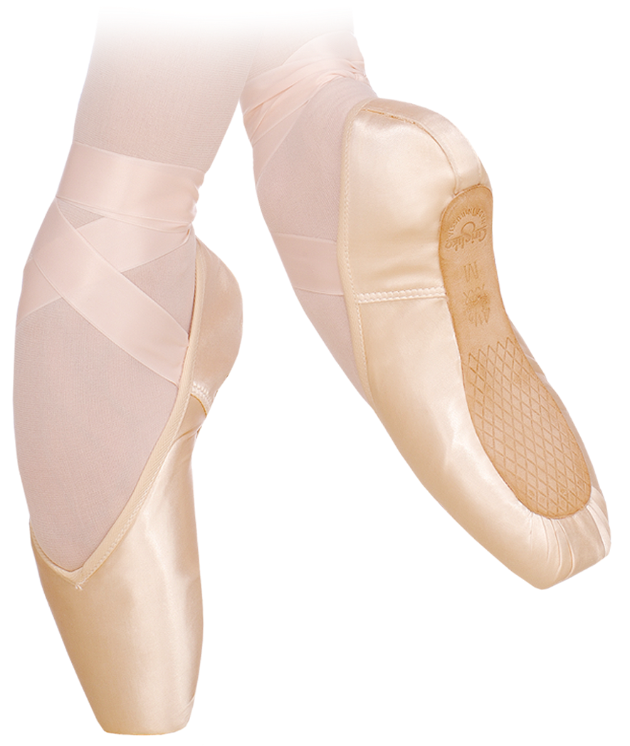 «vaganova Pro-flex» Pointe Shoes Pointe Shoes, Ballerina, - Ballet Flat Clipart (898x1050), Png Download
