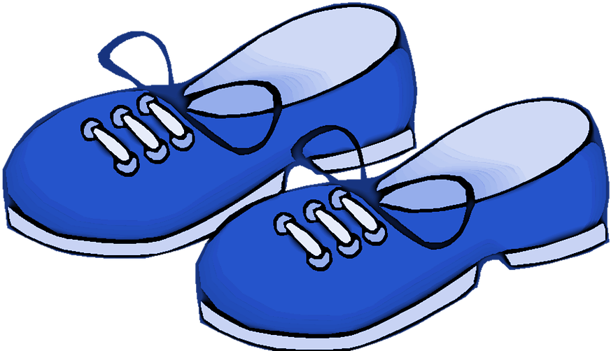 Blue Shoes Kids Blue Shoes Clipart Png Transparent Png Large Size