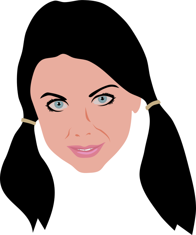 Woman Girl Female - Women Language Im Fine Clipart (668x800), Png Download