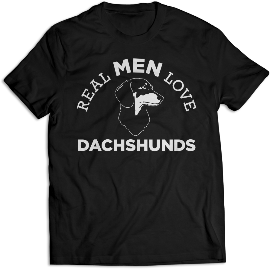 Real Men Love Dachshund - Mission Trip Shirt Design Clipart (900x1089), Png Download