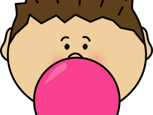 Blow Bubble Gum Clip Art - Png Download (640x480), Png Download