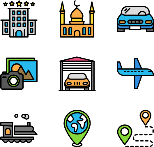 Travel - Change Management Icons Clipart (600x564), Png Download