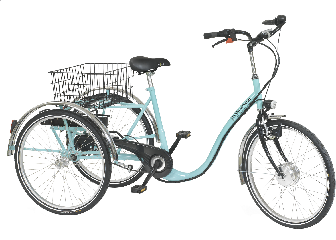 Tricycle Cito - Bicycle Clipart (1200x839), Png Download
