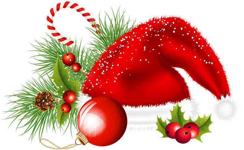 Transparent Christmas Ornaments Png - Transparent Christmas Decor Png Clipart (797x532), Png Download