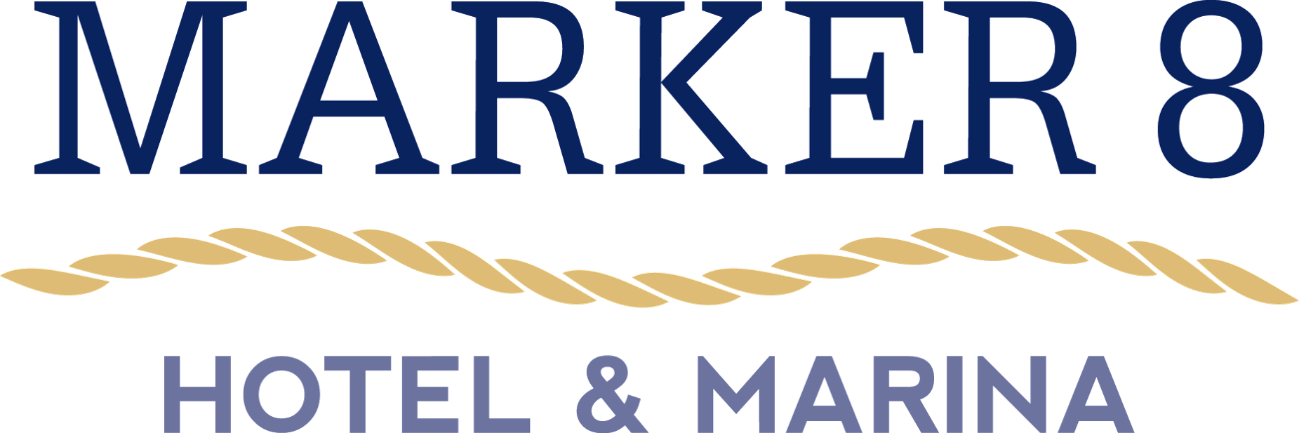 Marker 8 Hotel & Marina Clipart (1851x617), Png Download