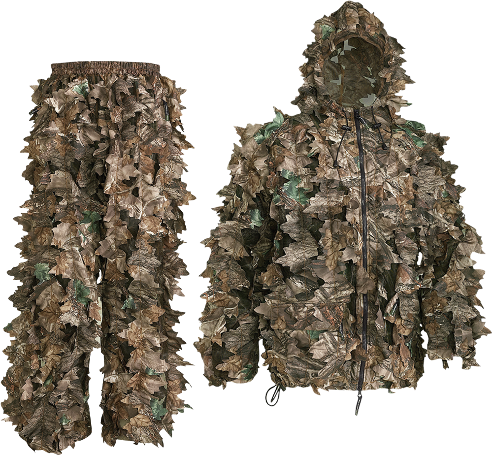 Camo Set - Leaf Suits Military Clipart (1102x999), Png Download