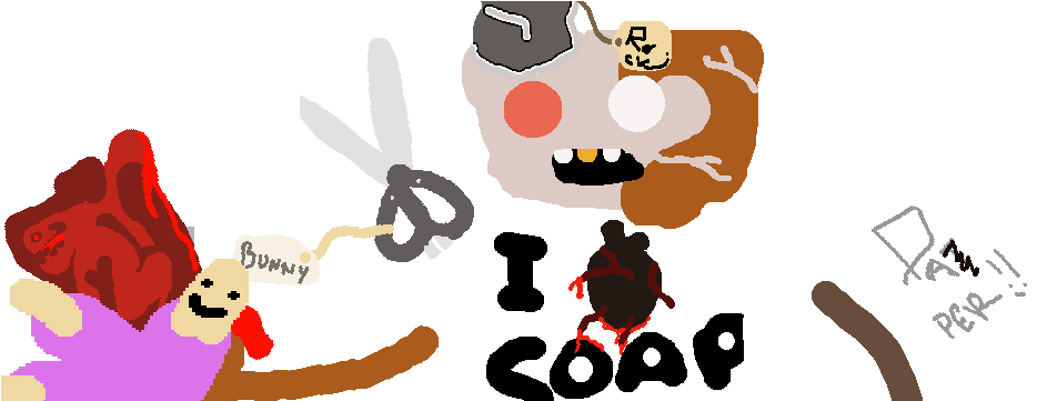 Rock Paper Bunny - Illustration Clipart (960x360), Png Download