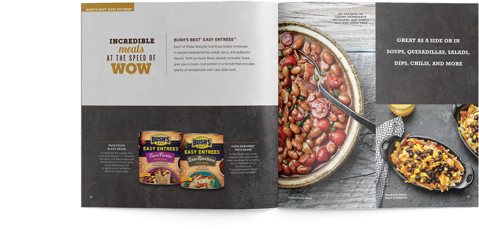 Bush's Super Beans Brochure Bush's Super Beans Brochure - Cranberry Bean Clipart (1920x933), Png Download