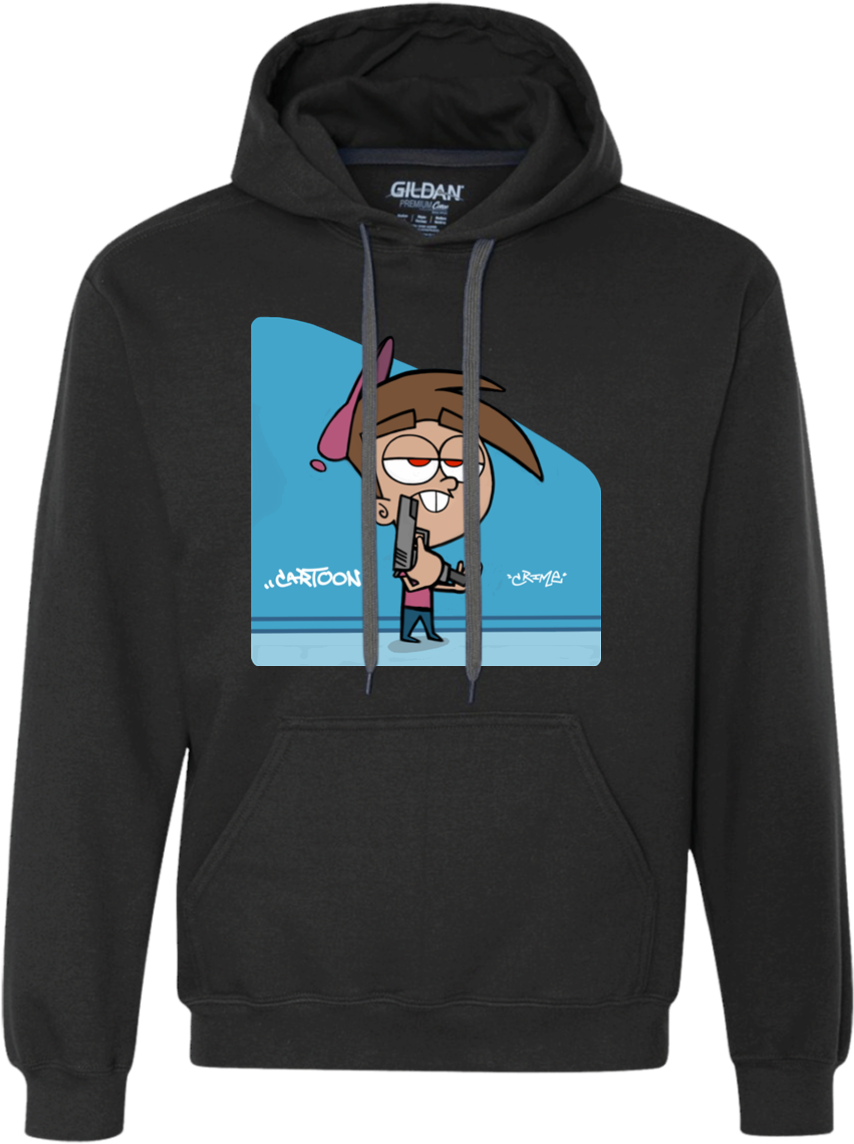 Timmy Turner Design - Sweatshirt Clipart (854x1144), Png Download