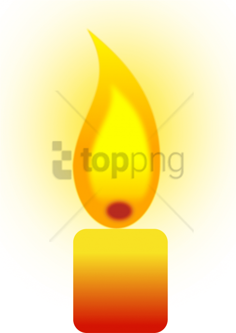 Free Png This Free Icons Design Of Burning Candle Png - Candle Flame Clipart Transparent Png (480x677), Png Download