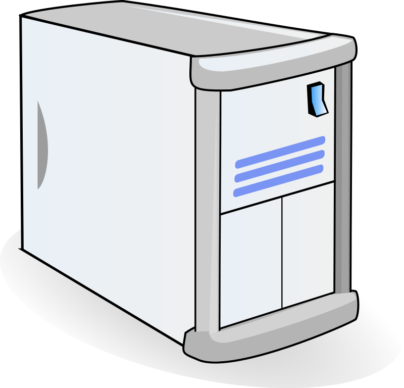 Computer Server Clip Art - Server Clip Art - Png Download (800x768), Png Download