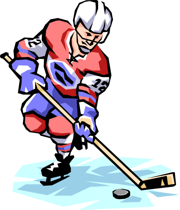 599 X 700 3 0 - Ice Hockey Clipart (599x700), Png Download