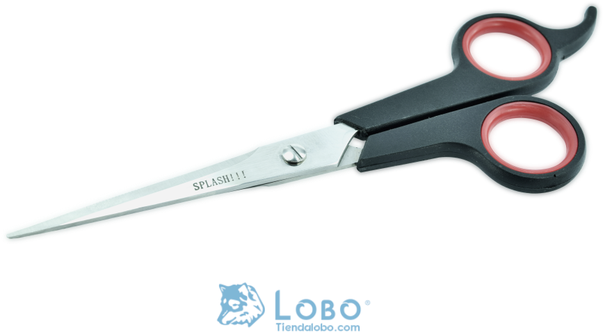 Tijera Peluquero Microdentada Acero Inoixidable Negro - Scissors Clipart (1000x666), Png Download