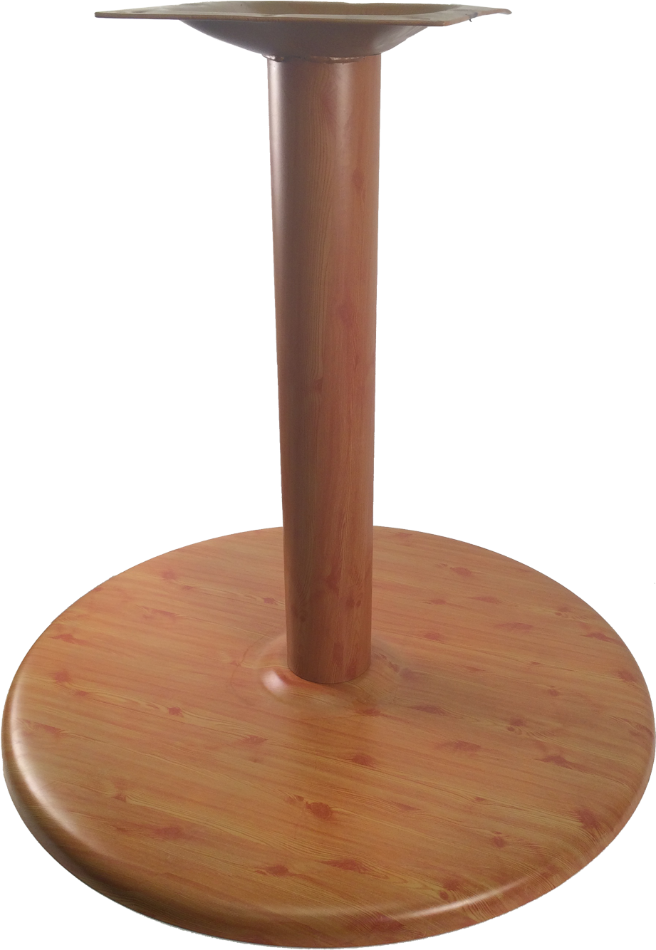 Stamped Steel Quick Ship “wood-grain” 30 Inch Round - End Table Clipart (1260x1542), Png Download