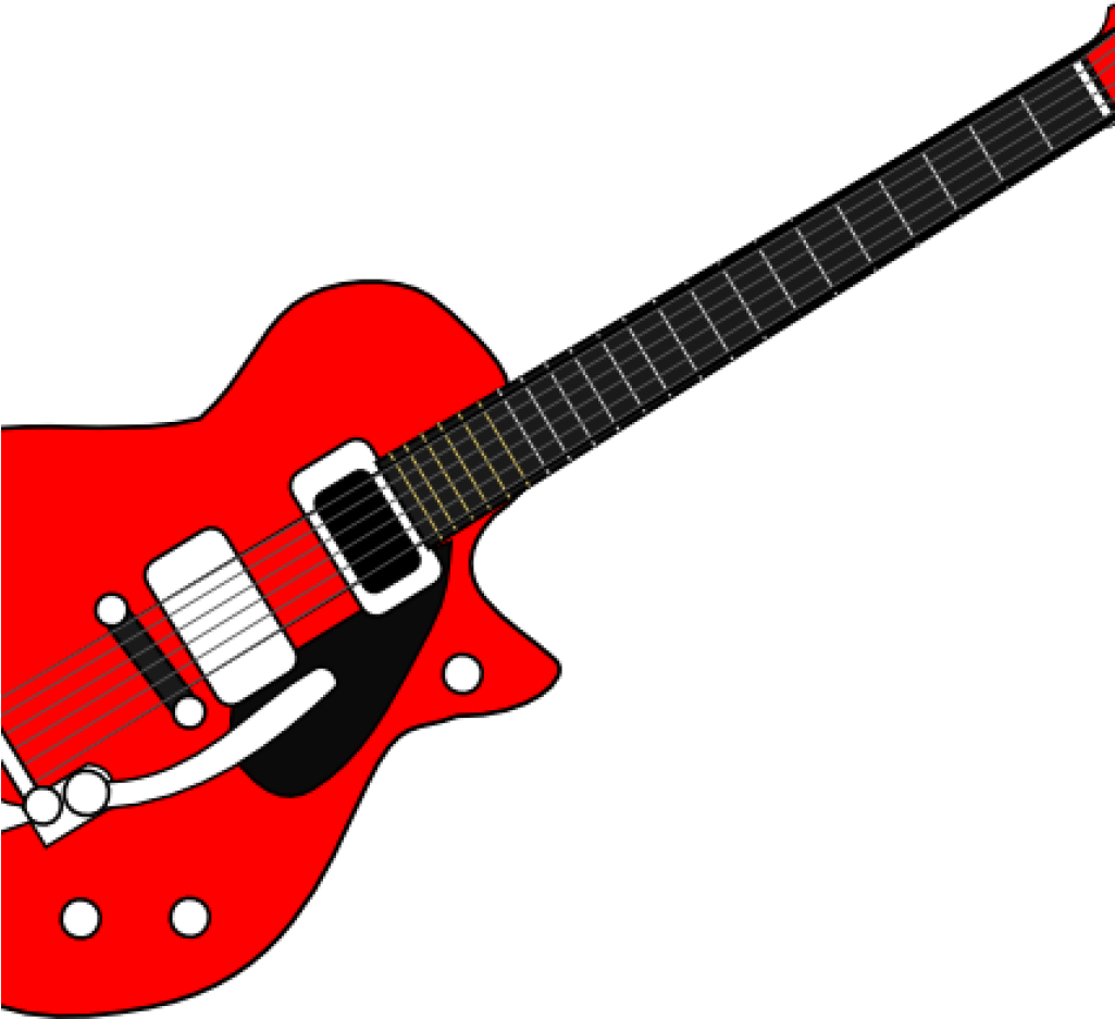 Guitar Cliparts Guitar Clip Art At Clker Vector Clip - Clip Art Electric Guitar - Png Download (1025x937), Png Download