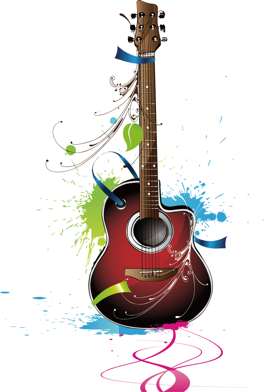 Musical Instrument Instruments - Guitar Png Hd Clipart (889x1321), Png Download