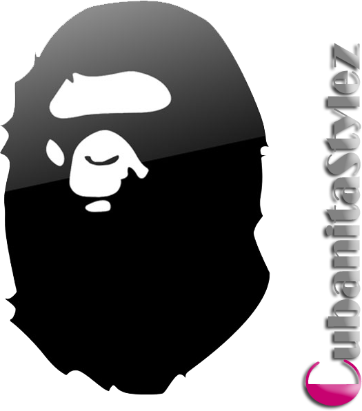 Bape Logo Transparent - Draw Bathing Ape Clipart (525x596), Png Download