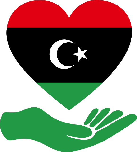 Download Flag Love Libya Svg Eps Png Psd Ai Vector - Morocco Love Png Clipart (578x640), Png Download