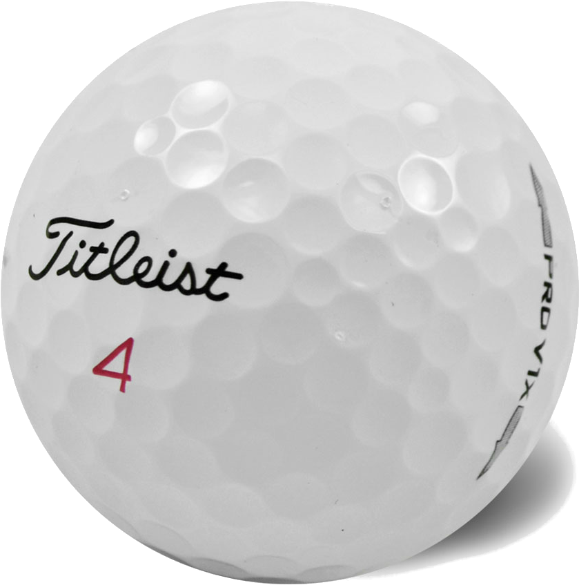 Titleist Pro V1x Recycled Golf Balls -1 Dozen - Titleist Golf Clipart (839x847), Png Download