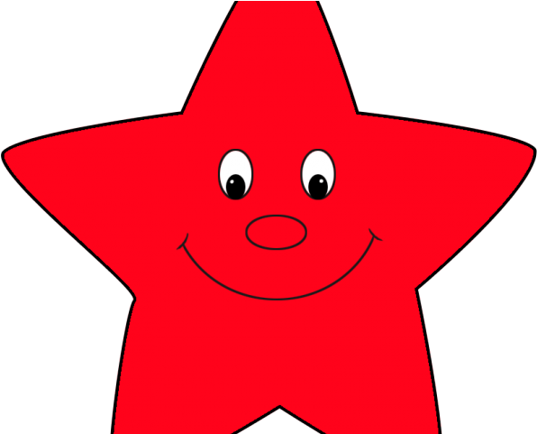 Pictures Of Red Stars - Cartoon Clipart (640x480), Png Download
