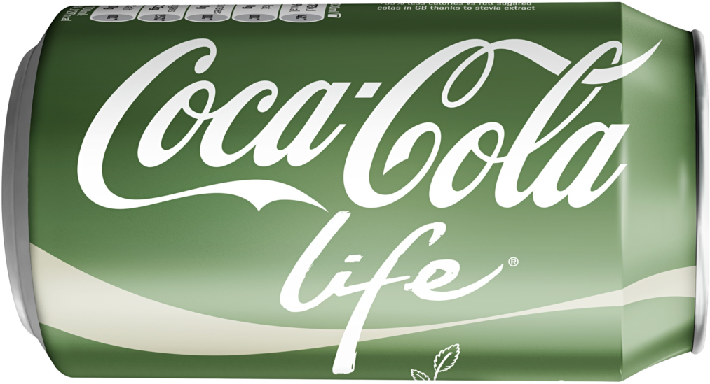 Coca Cola Life The Lighter Way To Enjoy Coke - Coca Cola Clipart (1030x618), Png Download