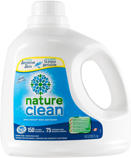 Nature Clean Laundry Detergent Clipart (600x600), Png Download