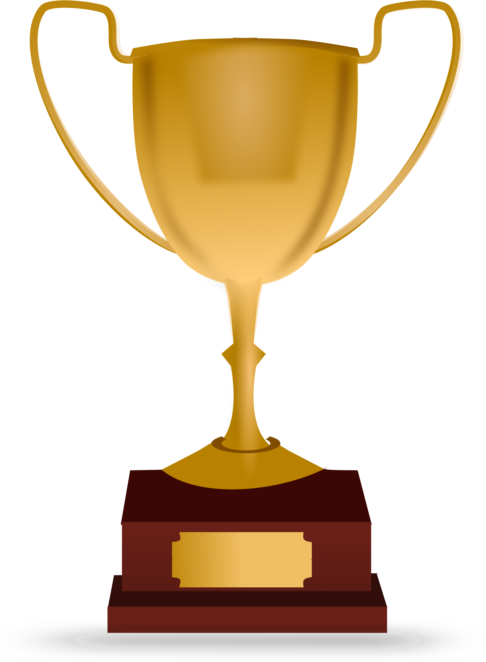 Transparent Gold Cup Png Pinterest - Trophy Clip Art (1600x2400), Png Download