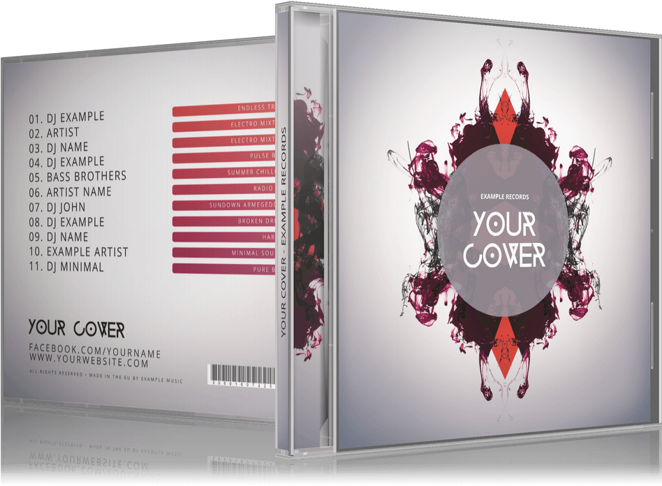 Single Cover Presentation - Graphic Design Clipart (980x702), Png Download