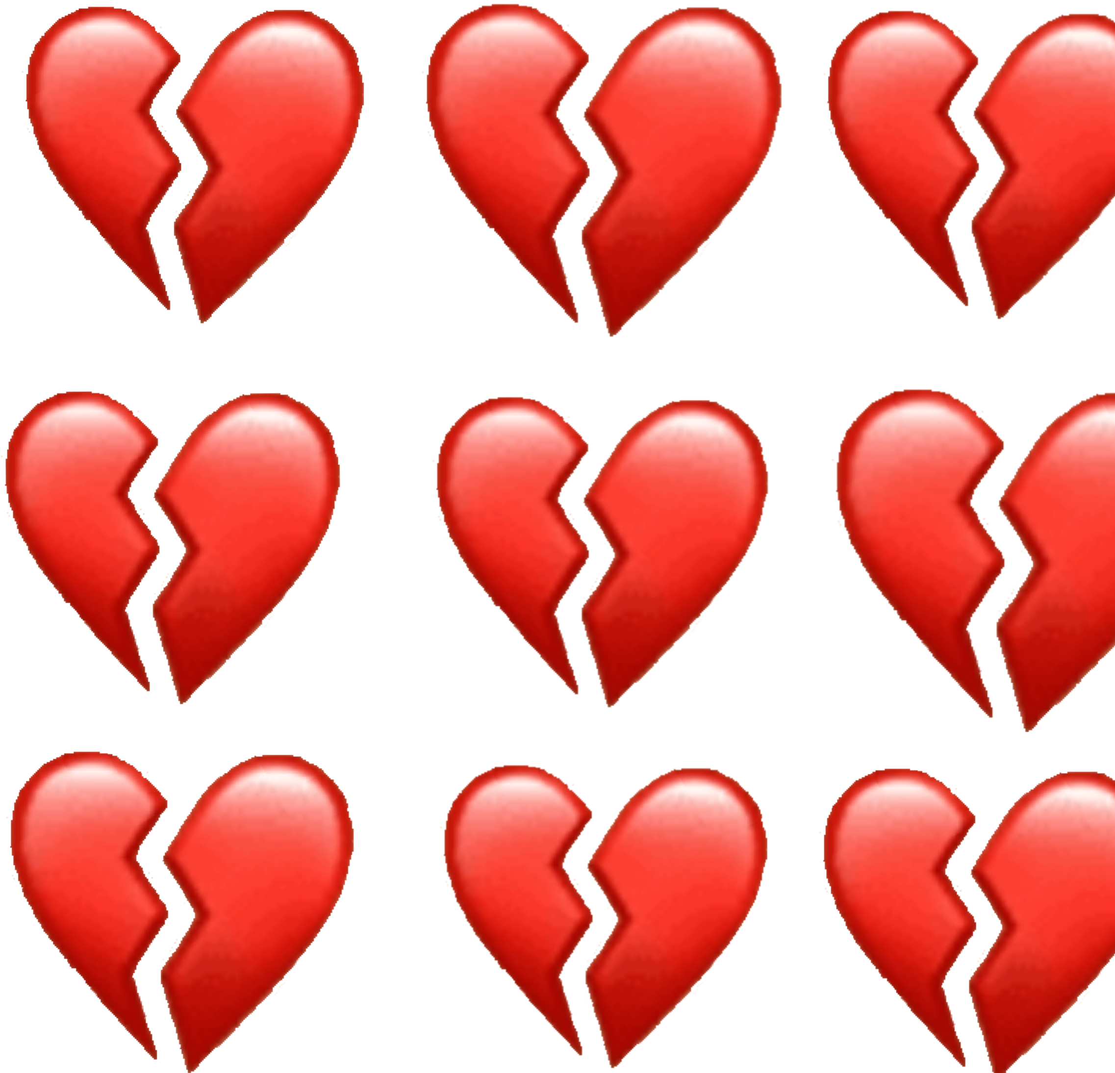 Heart Hurt Feels Heartbreak Emoji Broken Broke Brokenheart - Heartbreaking Emoji Clipart (2289x2289), Png Download