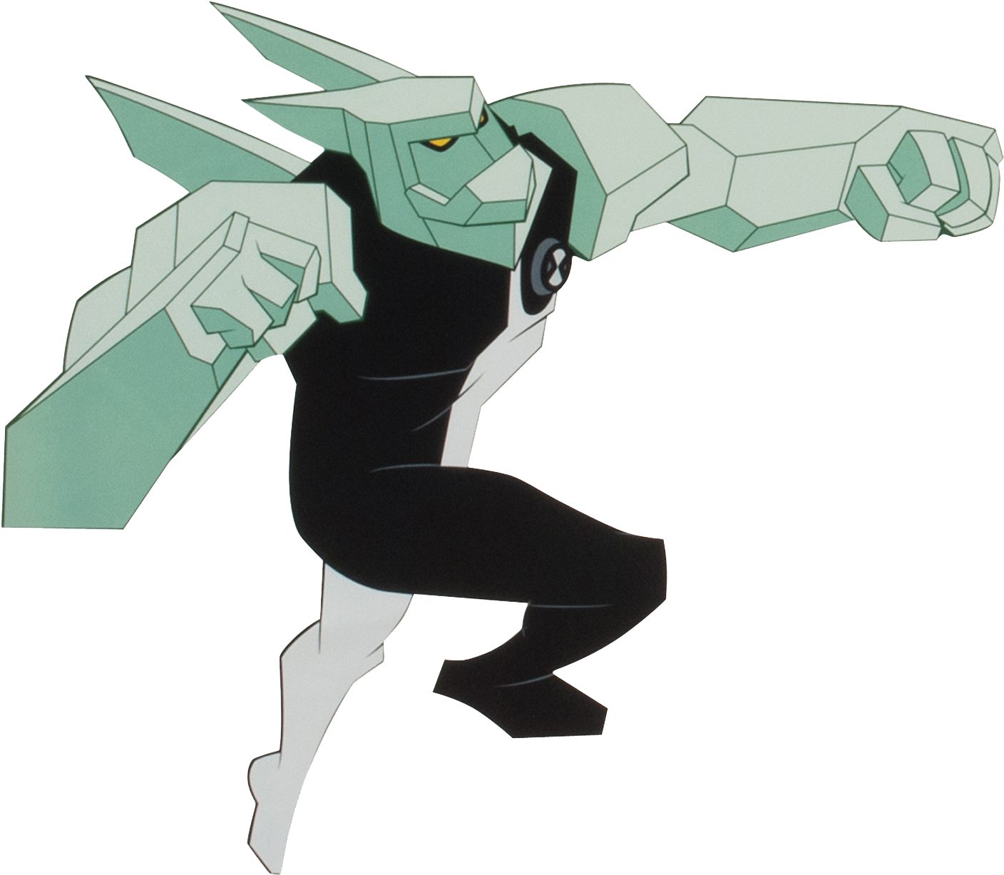 Ben 10 , Png Download - Ben 10 Diamondhead Png Clipart (1408x1227), Png Download