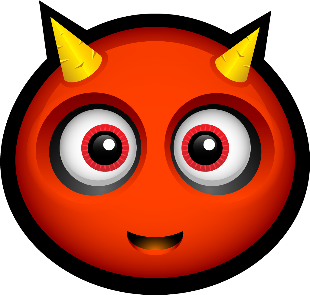 Monster Clip Spooky - Hell Icon - Png Download (1024x1024), Png Download