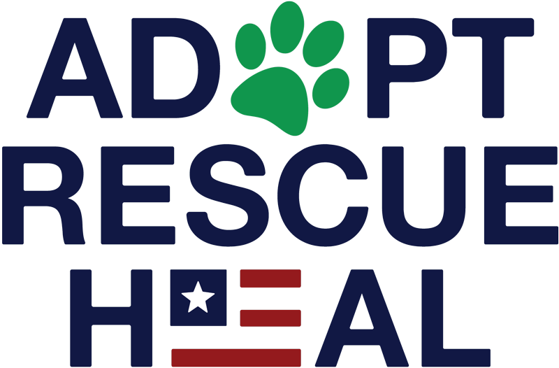 Adopt Rescue Heal Logo - Electric Blue Clipart (800x526), Png Download